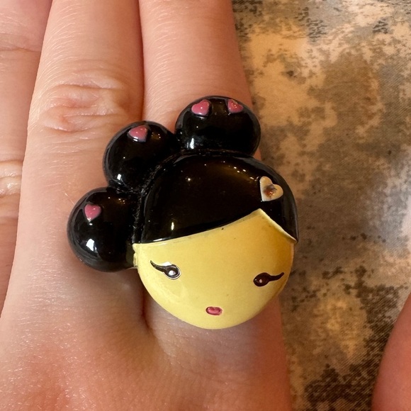 Harajuku Lovers Jewelry - Harajuku Lovers  Adjustable Ring Rare Love Used